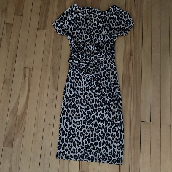 MAXMARA Weekend Max Mara leopard print dress, size medium - Picture 4 of 5